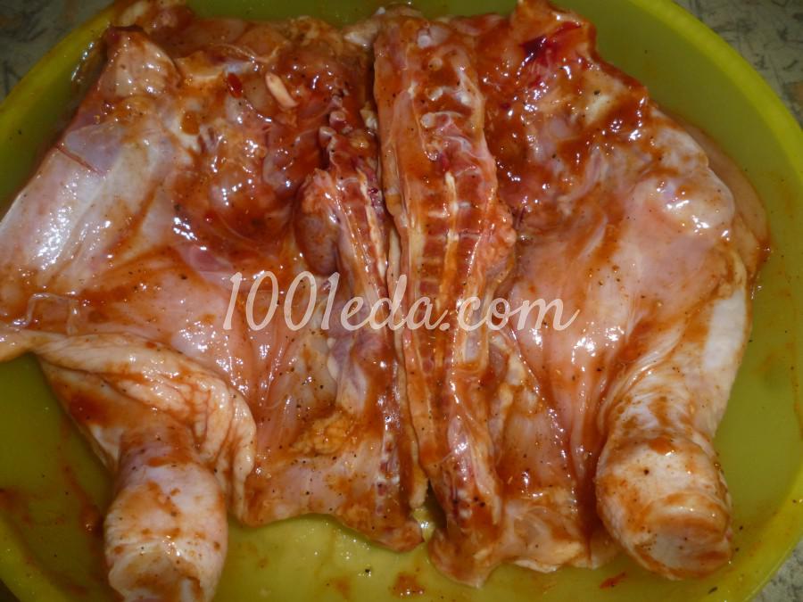 Цыпленок в кетчупе под яблочной корочкой: рецепт с пошаговым фото - Шаг №4