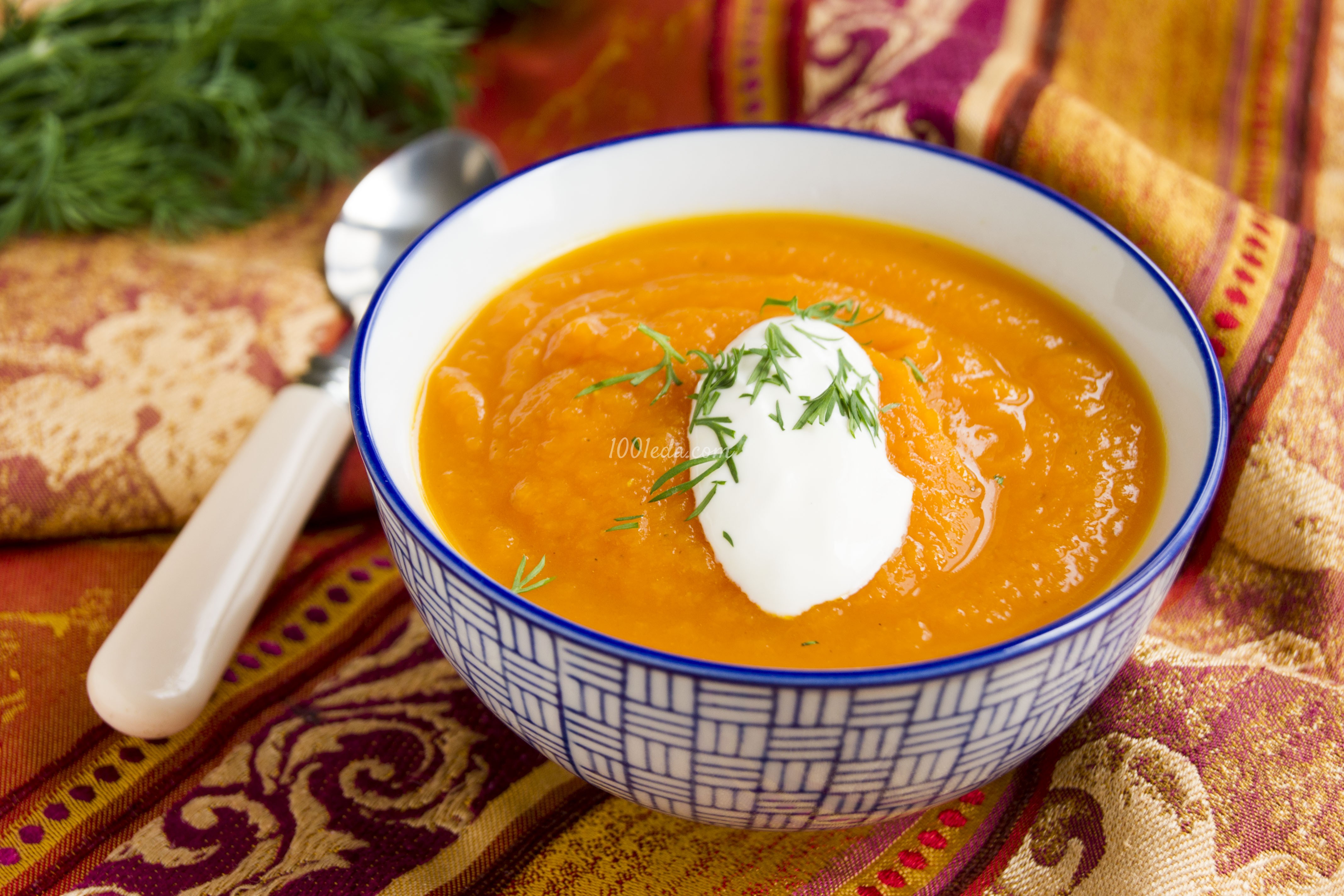 Бархатный суп-пюре из тыквы: рецепт с пошаговым фото