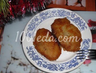 Постные картофельные котлеты с грибами