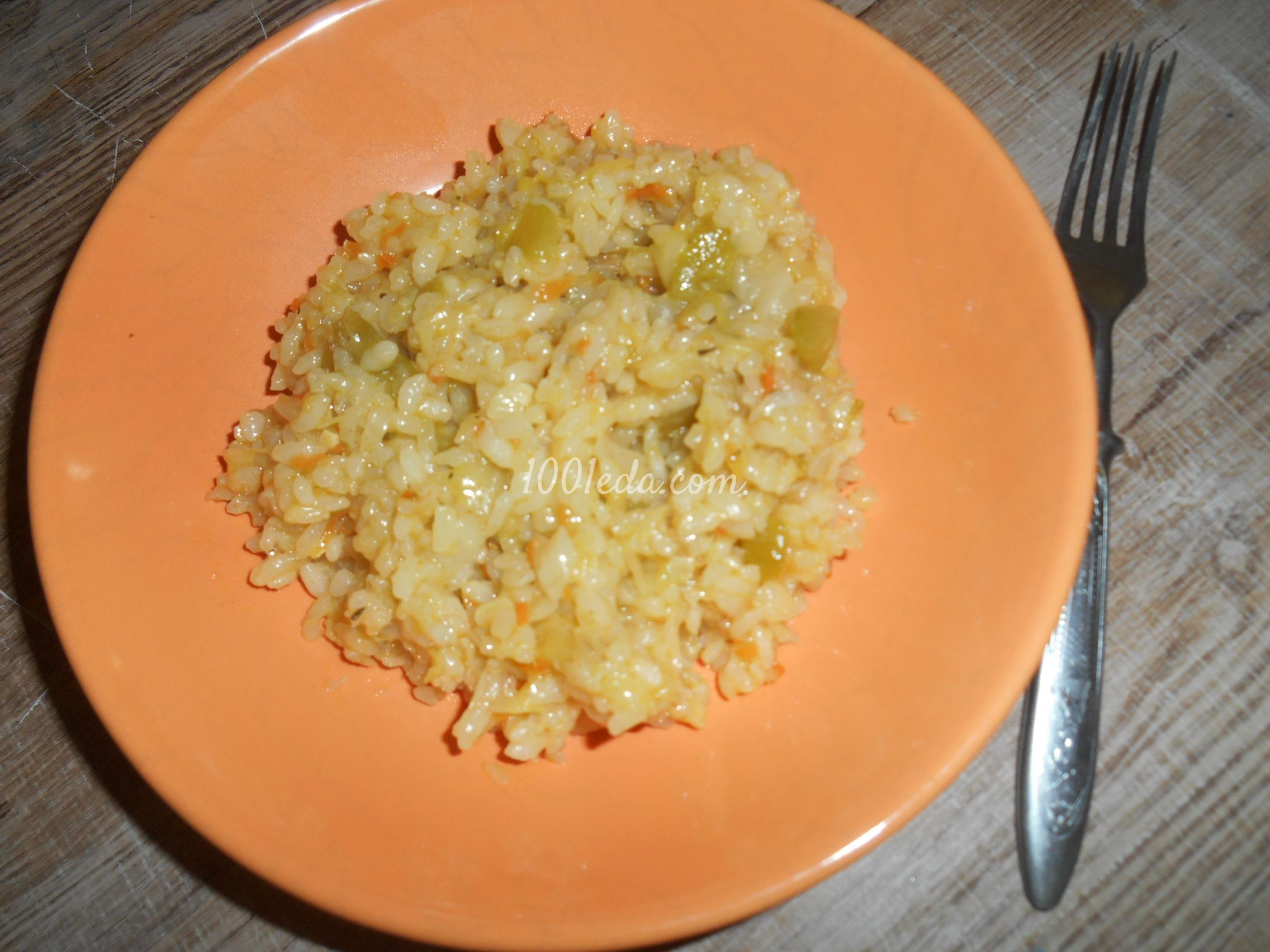 Овощное рагу с рисом и кабачками: рецепт с пошаговым фото