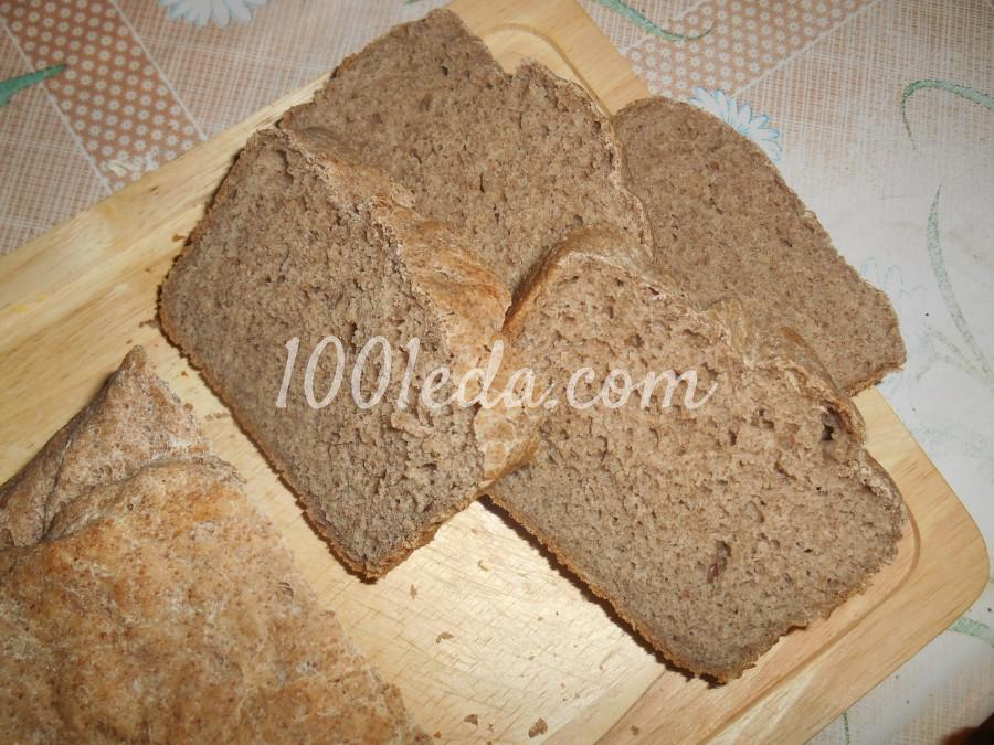 Домашний хлеб из льняной муки: рецепт с пошаговым фото 