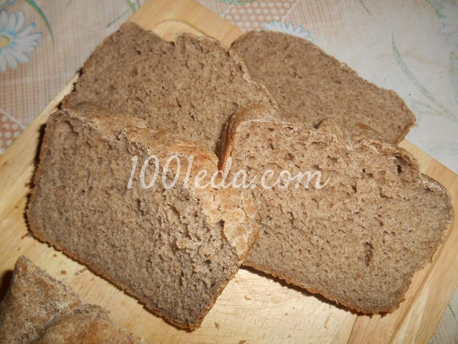 Домашний хлеб из льняной муки: рецепт с пошаговым фото