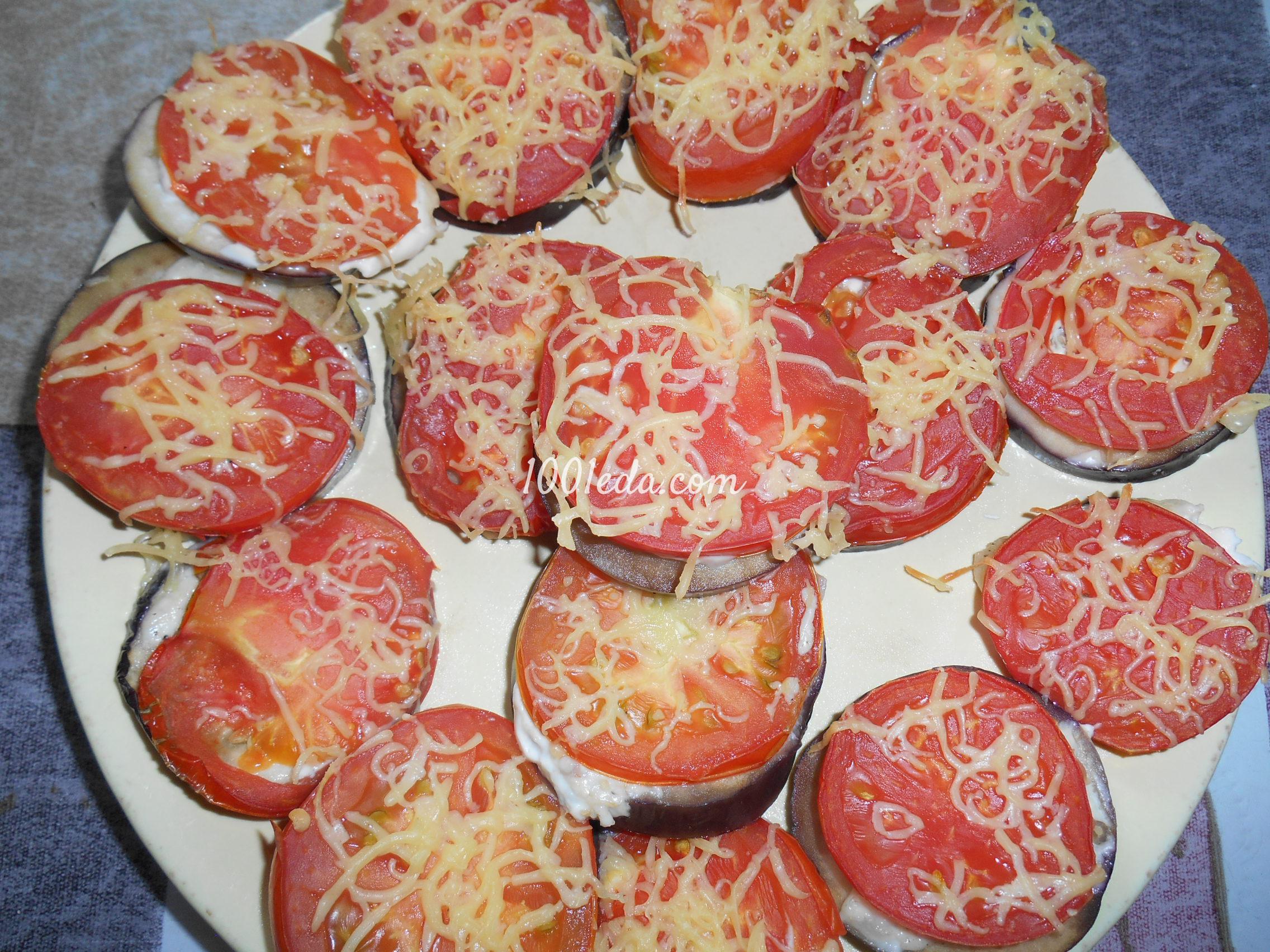 Баклажаны с помидорами и сыром в духовке: рецепт с пошаговым фото