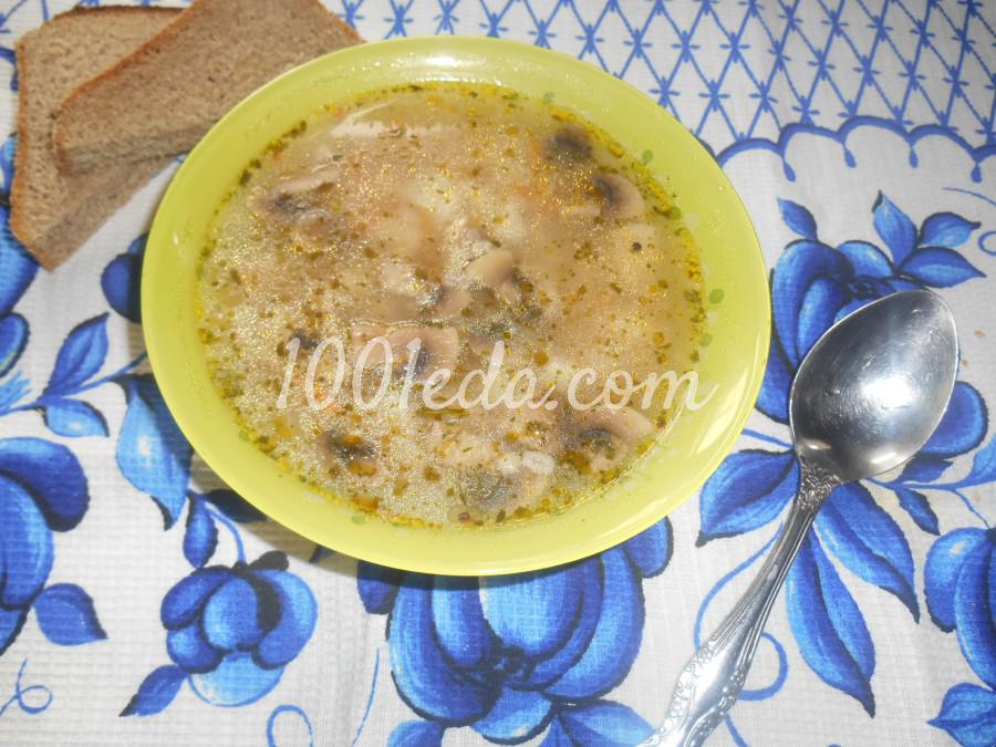 Грибной суп с перловкой: рецепт с пошаговым фото