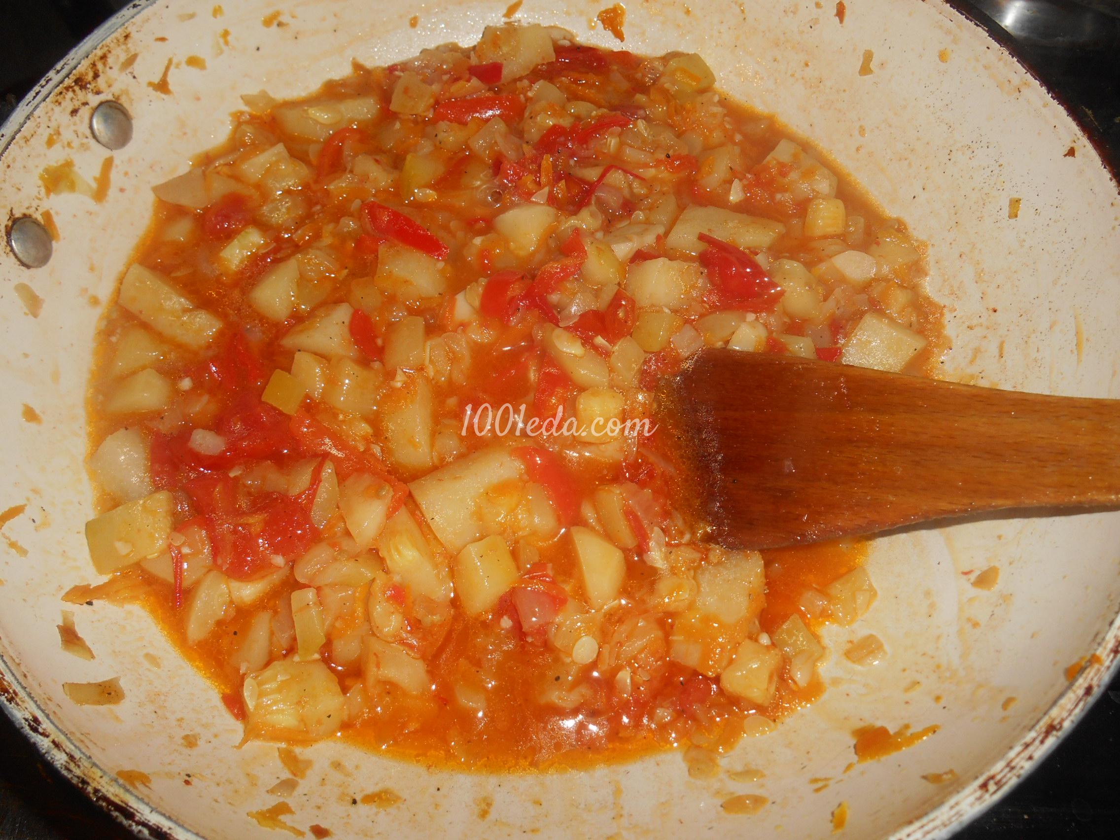Овощное рагу с кабачками и картофелем: рецепт с пошаговым фото 