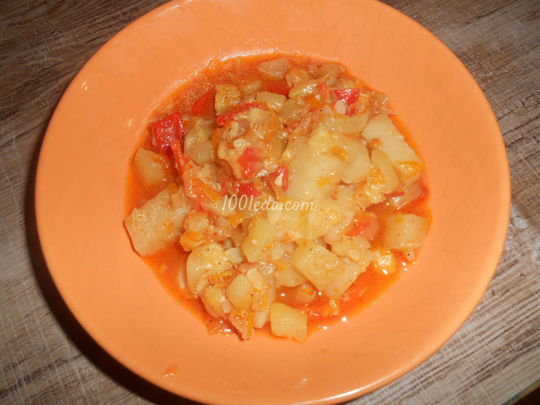 Овощное рагу с кабачками и картофелем: рецепт с пошаговым фото