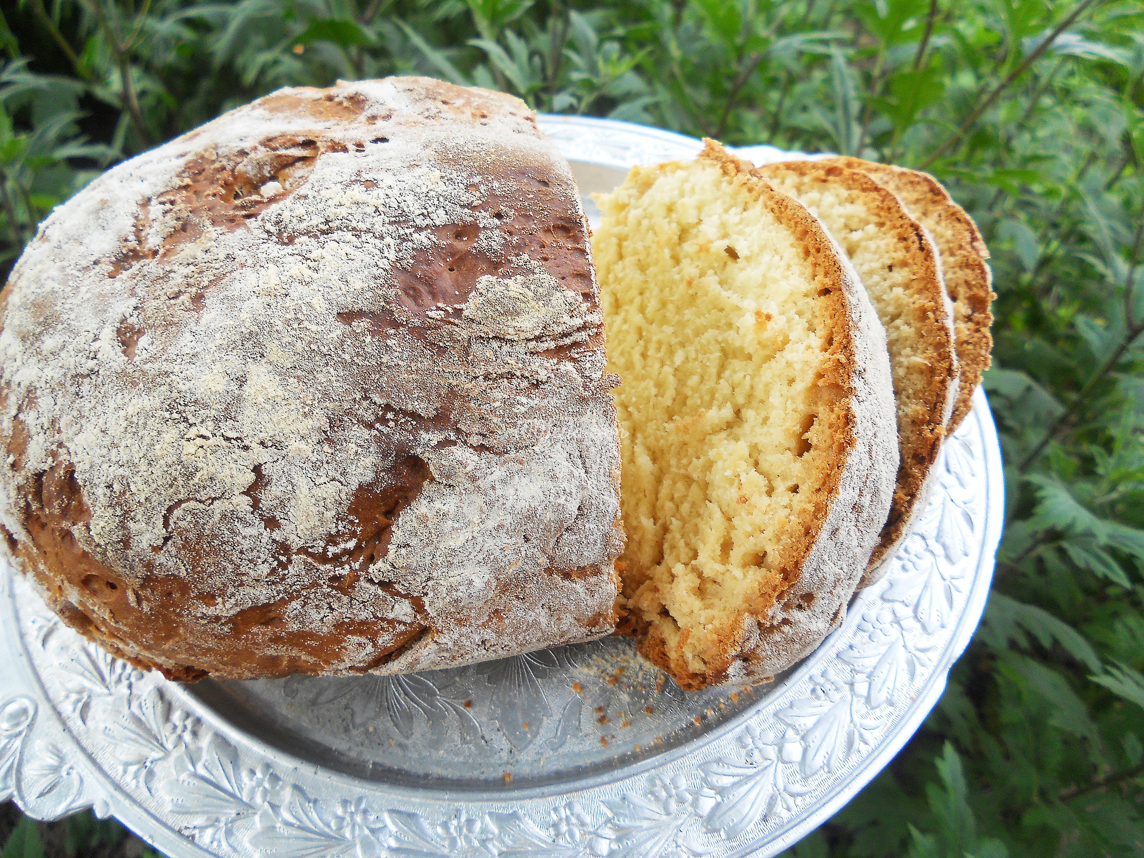 Содовый хлеб на кефире: рецепт с пошаговым фото