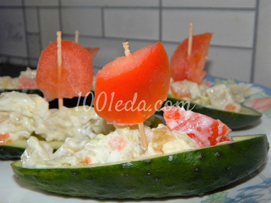 Детский овощной салат Алый парус: рецепт с пошаговым фото