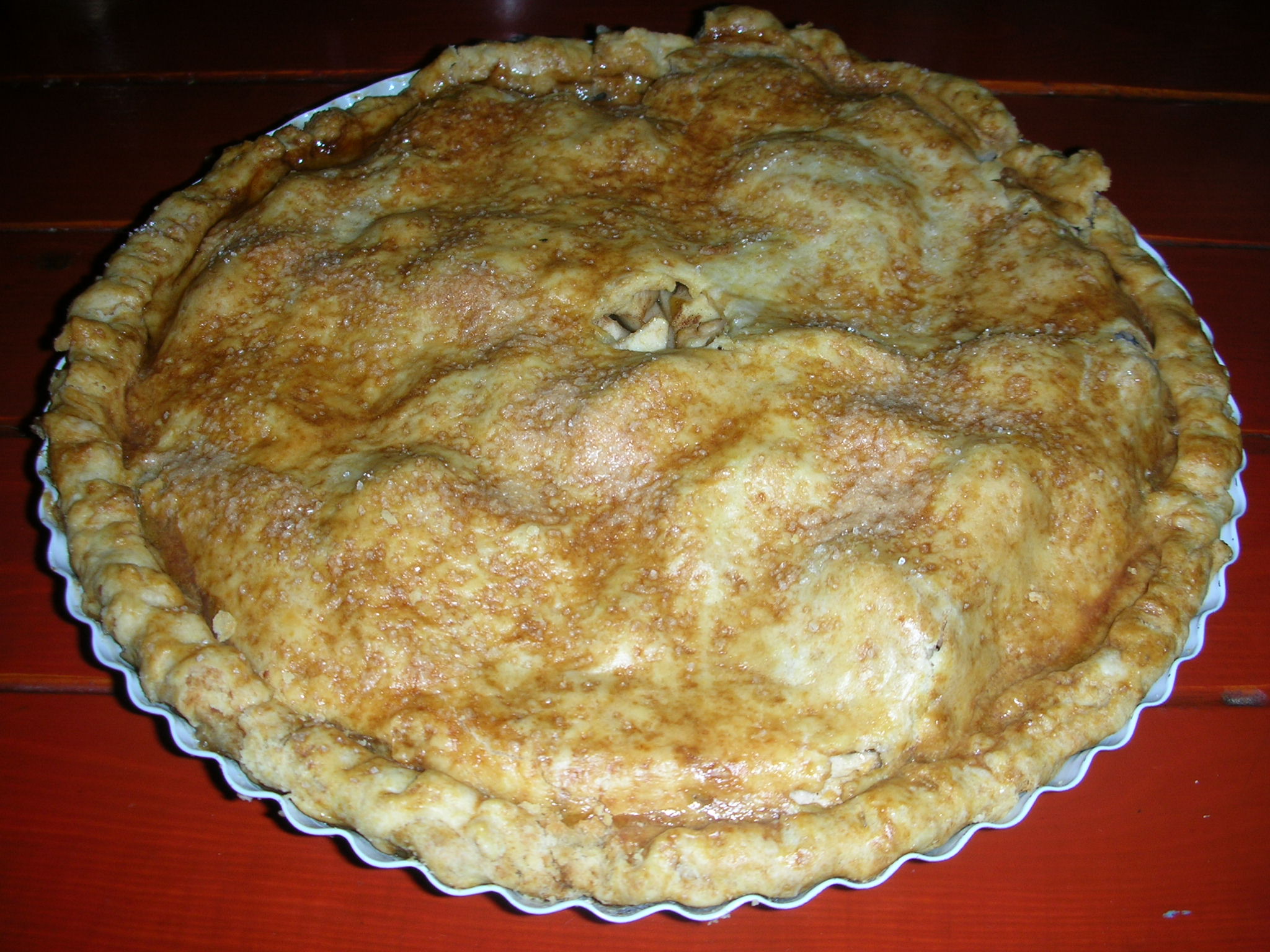 Американский яблочный пирог: рецепт с пошаговым фото