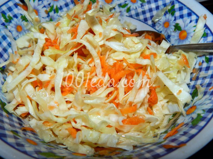 Капустный салат с морковкой: рецепт с пошаговым фото