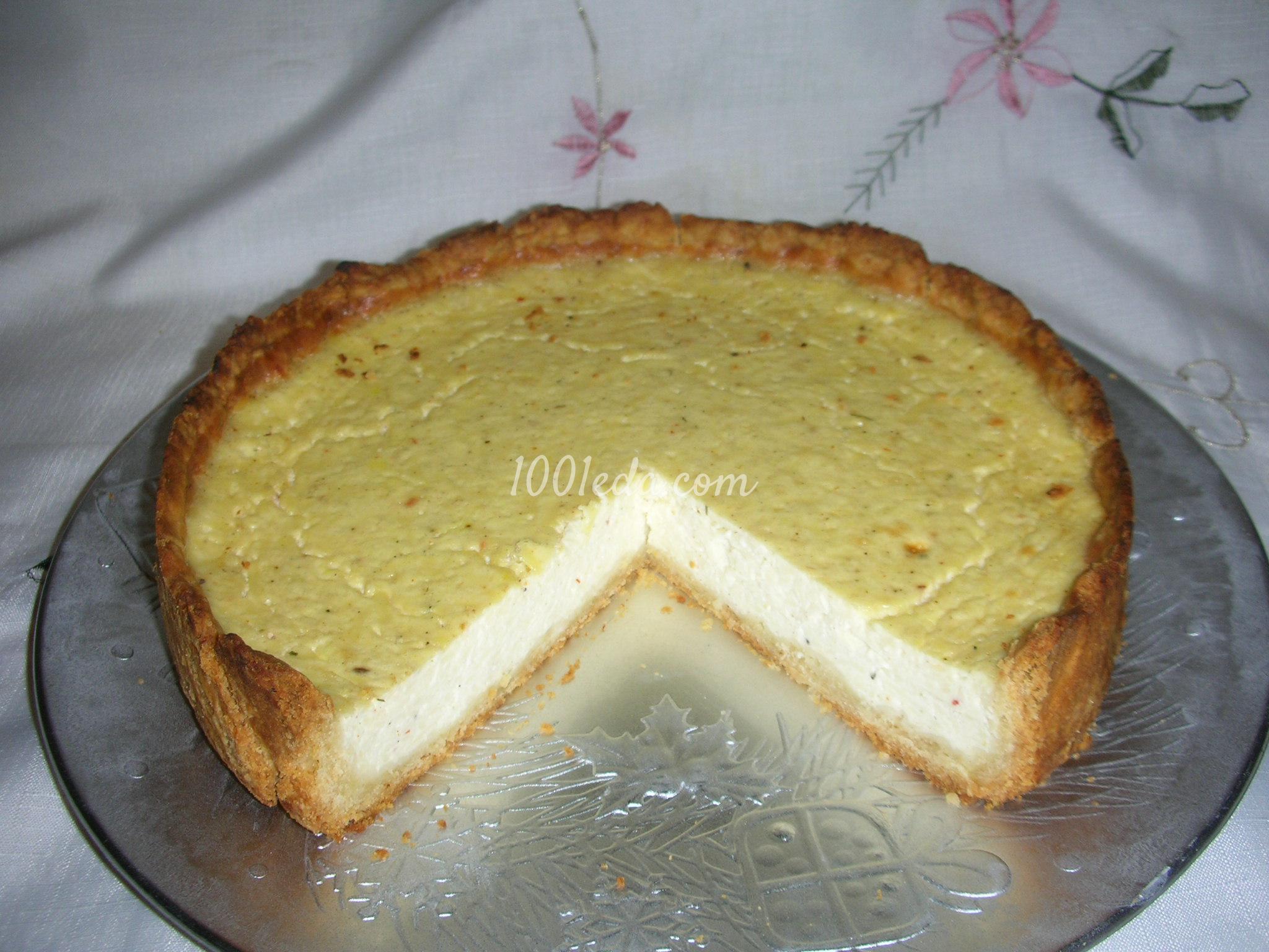 Тарт с мягким сыром: рецепт с пошаговым фото