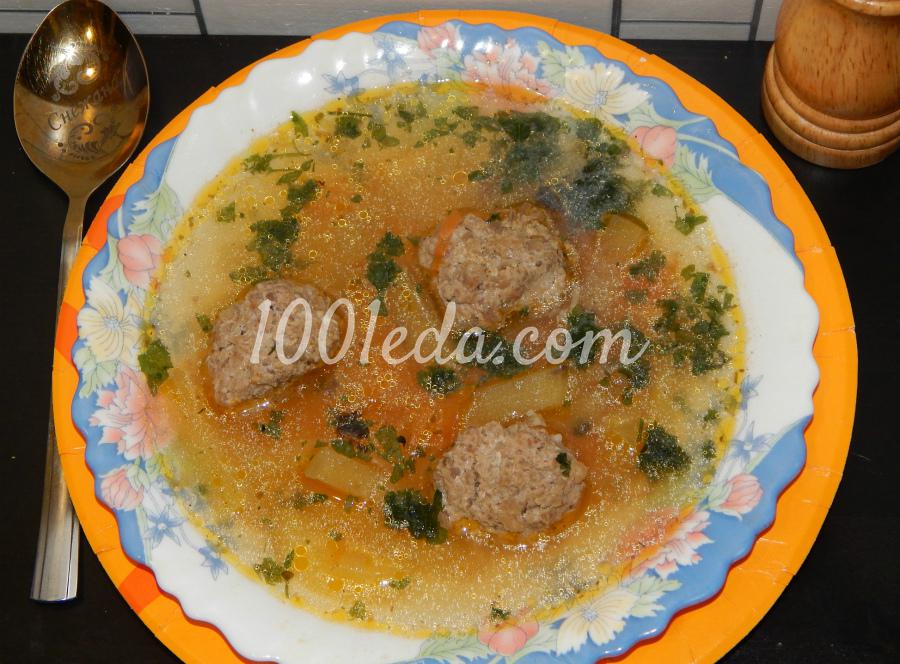 Классический суп с фрикадельками: рецепт с пошаговым фото