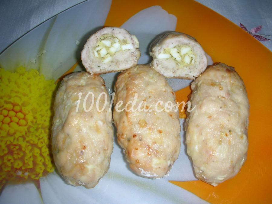 Духовые куриные зразы с яйцом: рецепт с пошаговым фото