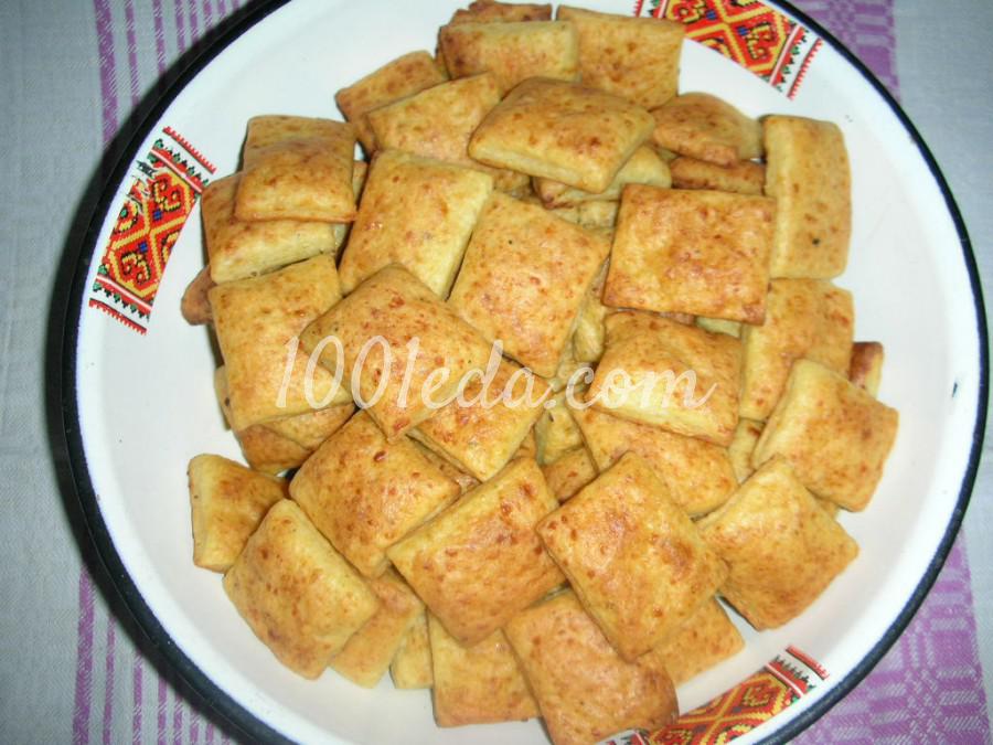 Соленое творожное печенье: рецепт с пошаговым фото