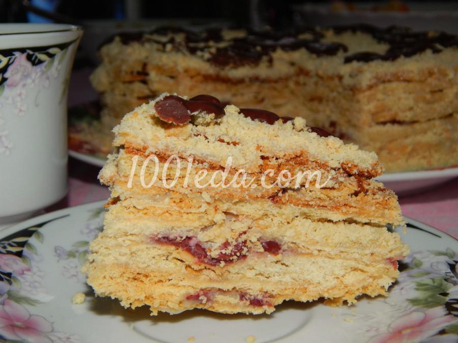 Торт Пьяная вишня: рецепт с пошаговым фото