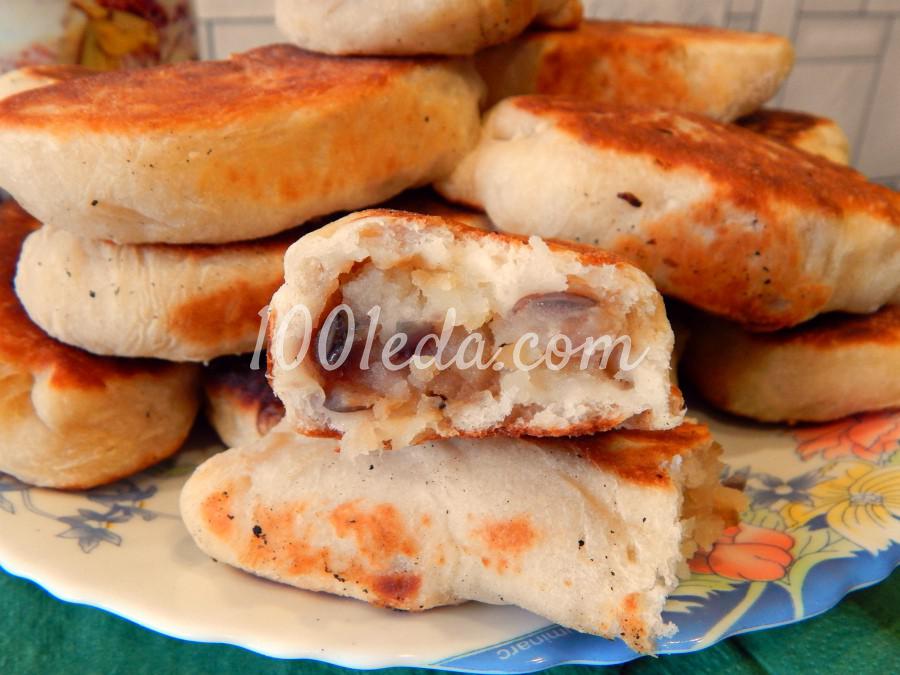 Пирожки с картофельной начинкой: рецепт с пошаговым фото
