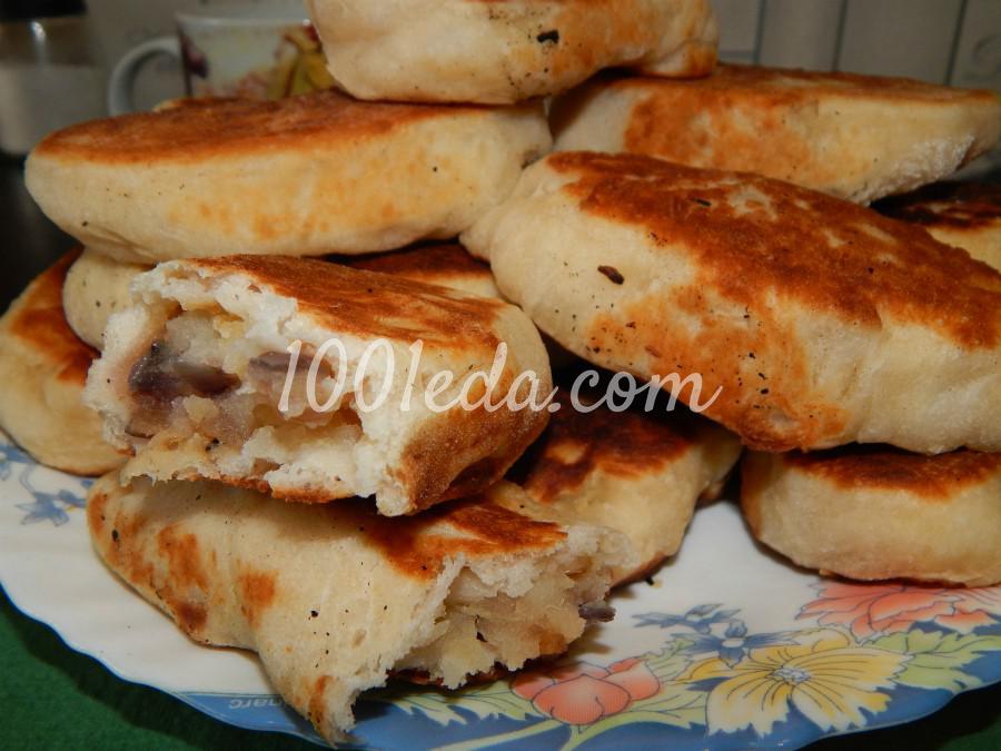 Пирожки с картофельной начинкой: рецепт с пошаговым фото