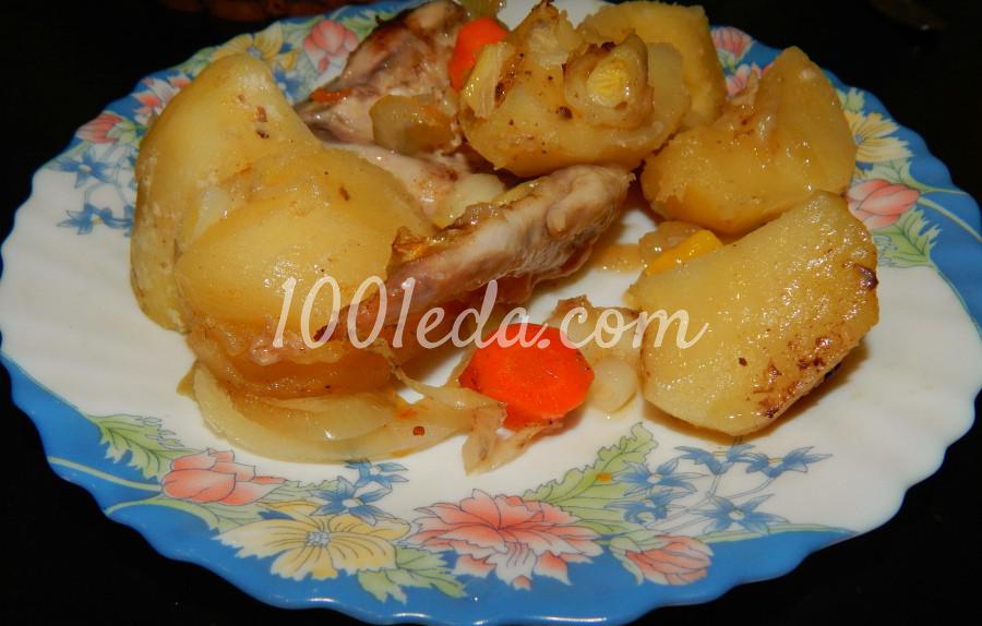 Жаркое из курицы с картофелем