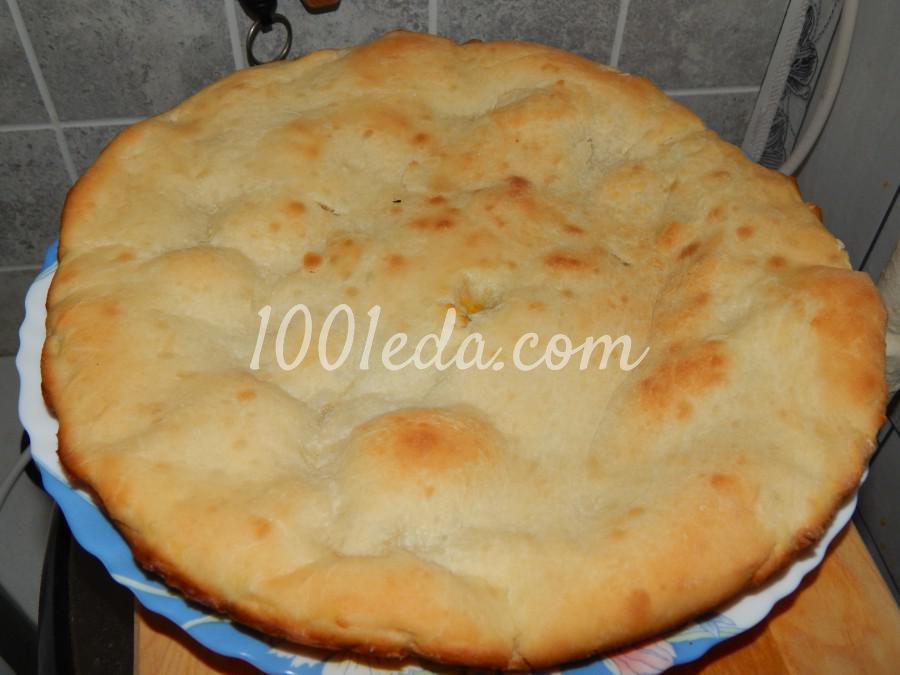 Осетинский пирог с тыквой, сыром и зеленью: пошаговый с фото Осетинский пирог с тыквой, сыром и зеленью: пошаговый с фото