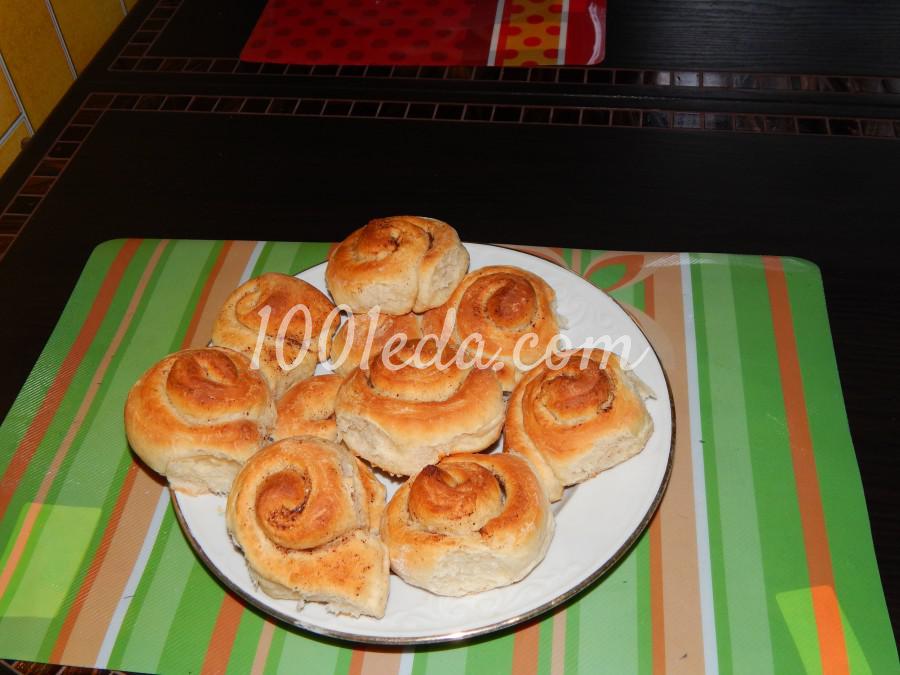 Сладкие, ароматные булочки с корицей: пошаговый с фото