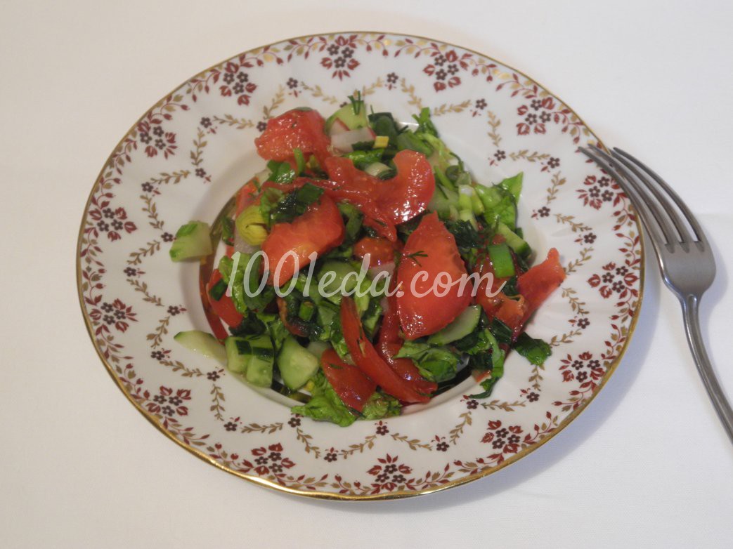 Салат простой овощной