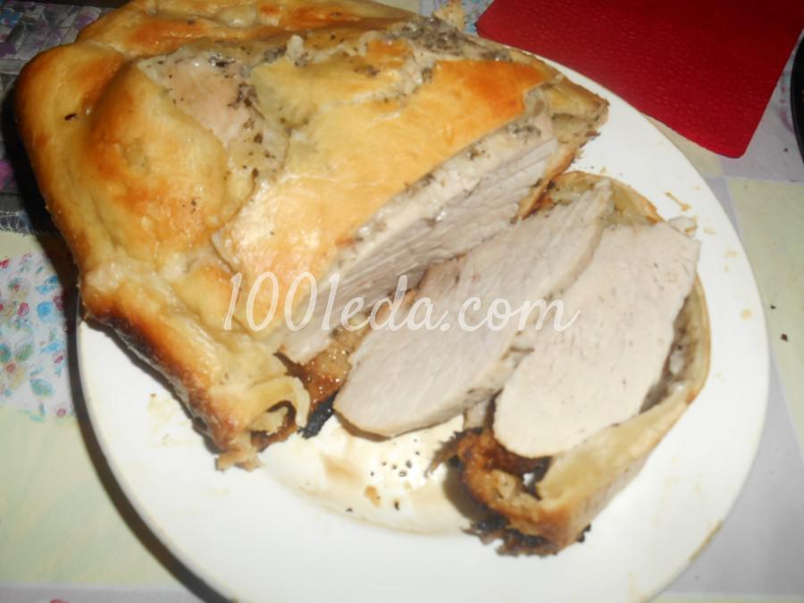  Свинина, запеченная в слоеном тесте: рецепт с пошаговым фото