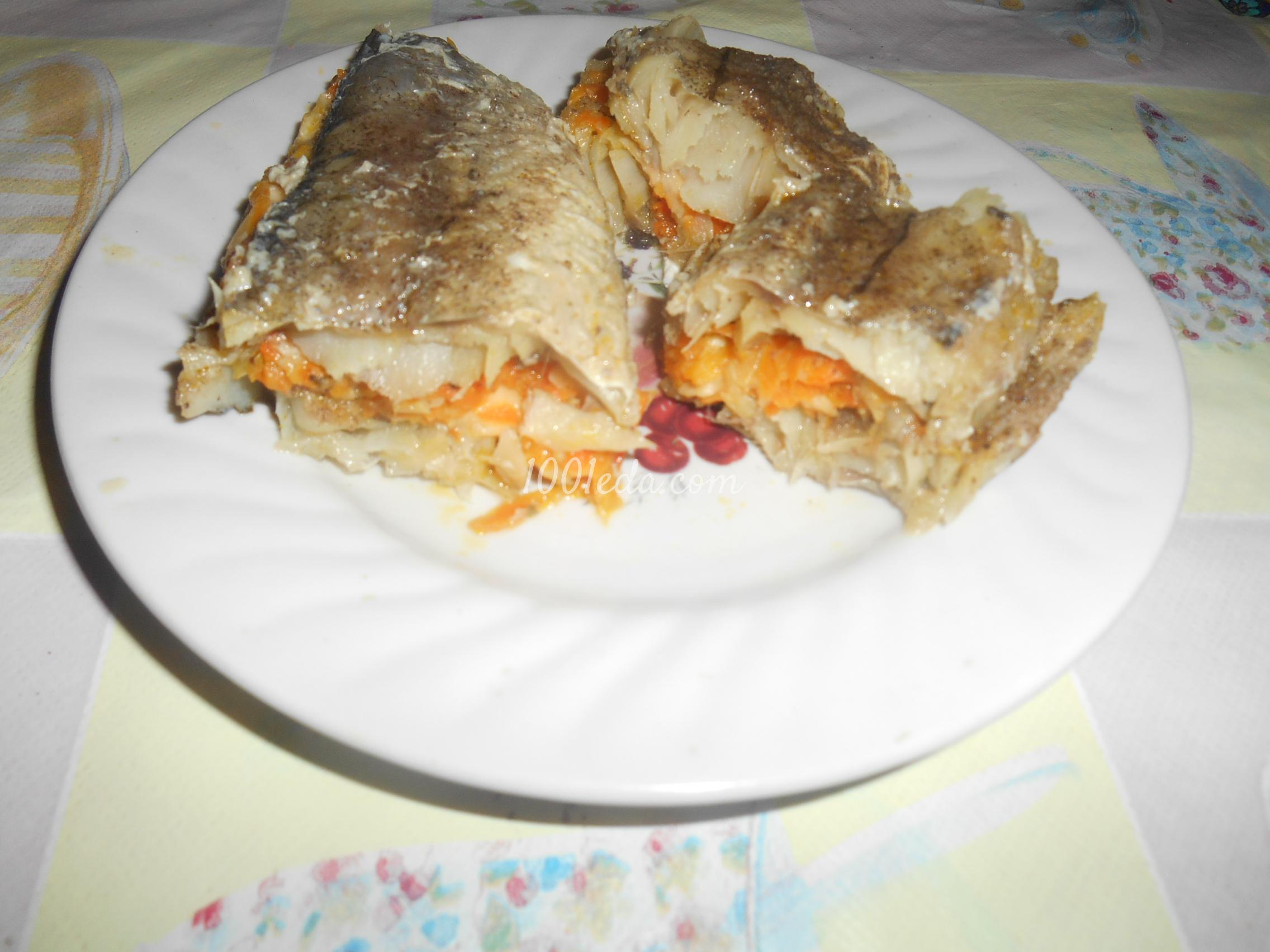 Рыба с овощами, запечённая в фольге: рецепт с пошаговым фото