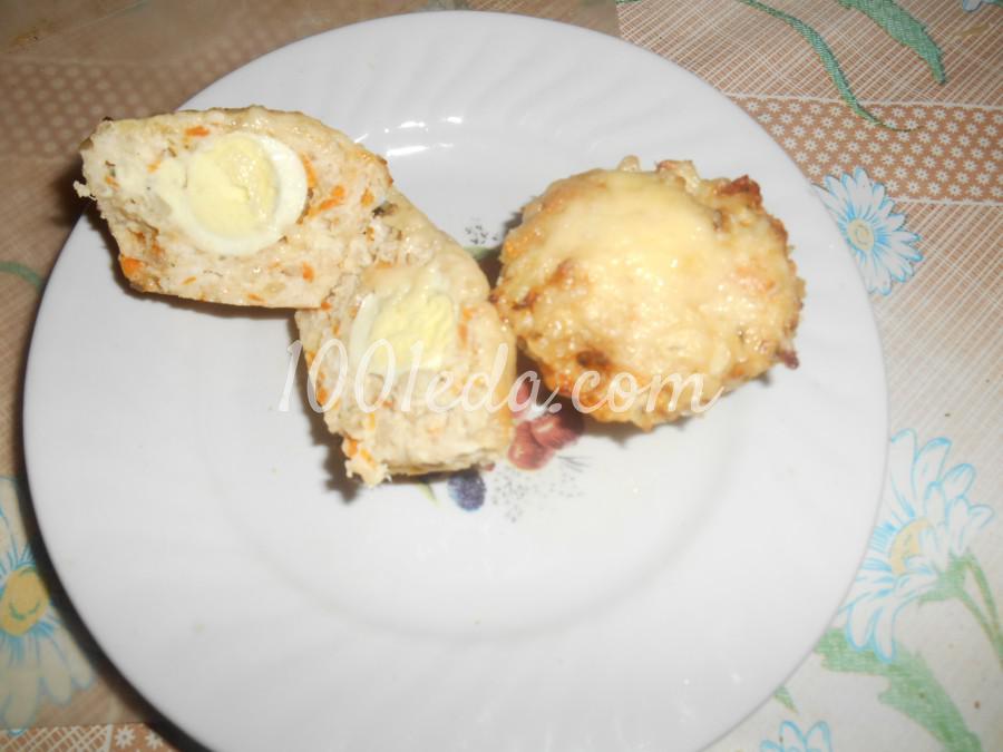 Мясные кексики с перепелиными яйцами: рецепт с пошаговым фото