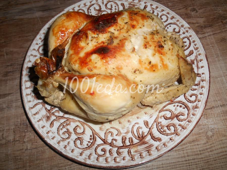Курица, запечённая целиком в рукаве: рецепт с пошаговым фото