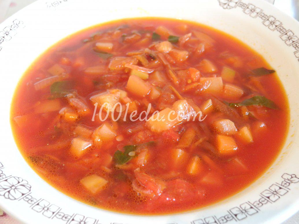 Суп со свеклой и ботвой: рецепт с пошаговым фото