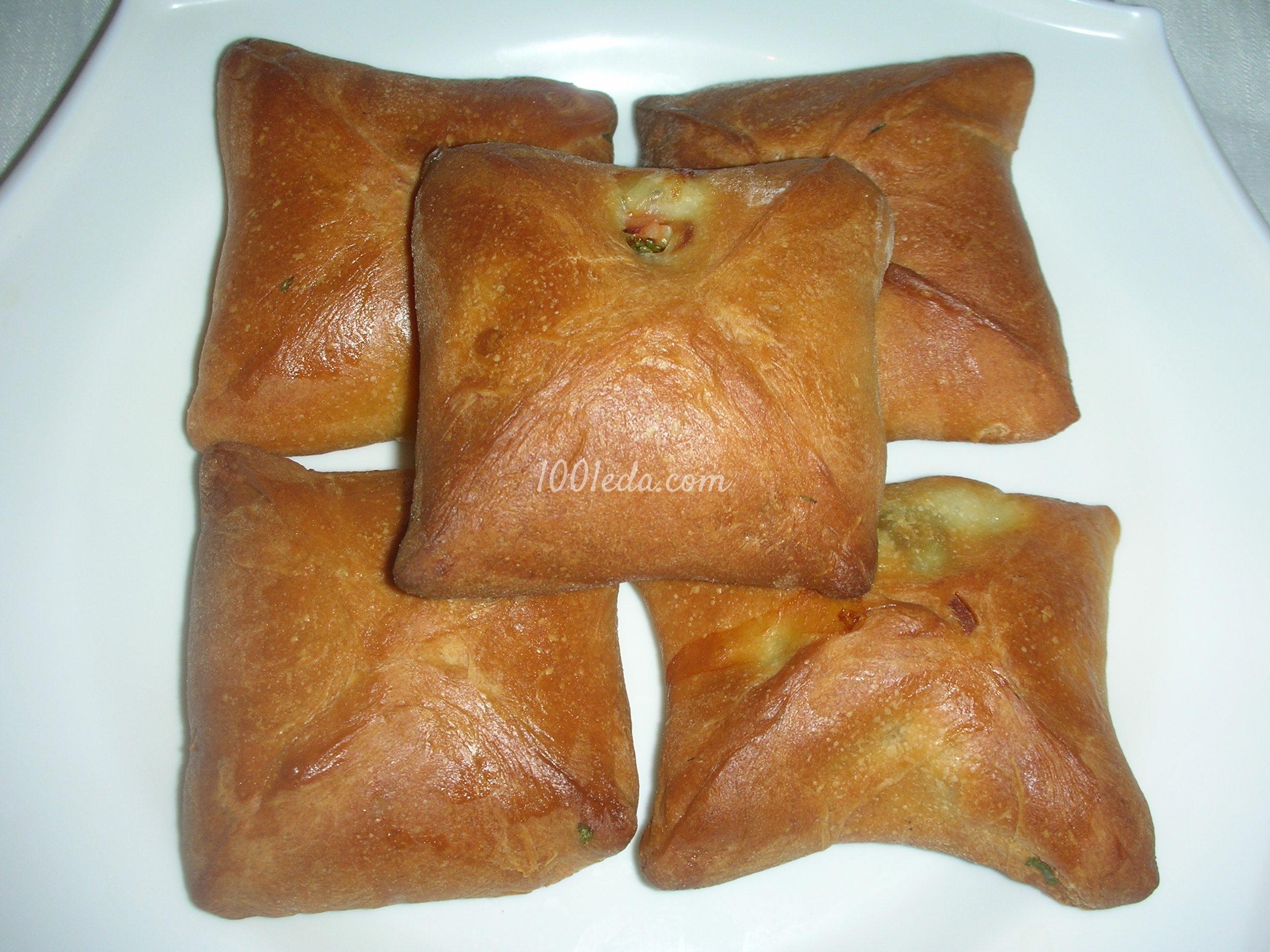 Печеные пирожки на тыквенном тесте с курицей: рецепт с пошаговым фото