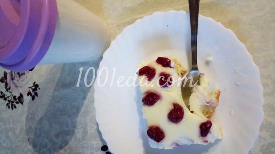 Пирог с вишней и заварным кремом: рецепт с пошаговым фото