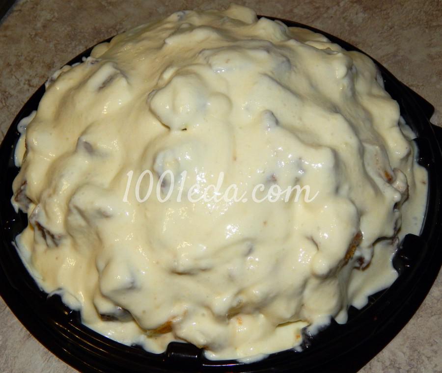 Десерт "Айсберг" со сметанным кремом: пошаговый с фото - Шаг №7