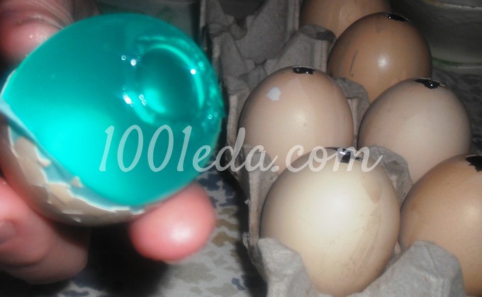 Десерт Мармеладные пасхальные яйца: рецепт с пошаговым фото - Шаг №3