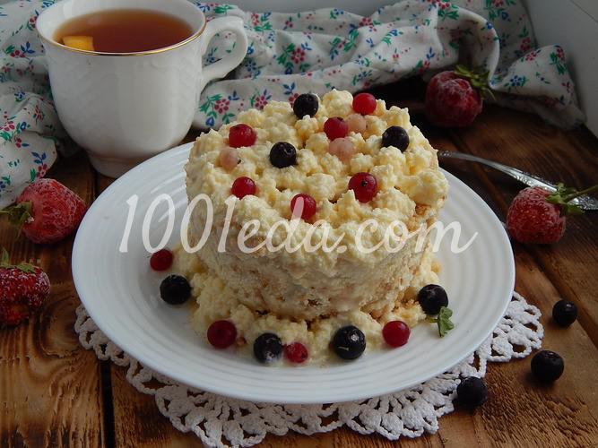 Десерт со вкусом пломбира: пошаговое фото - Шаг №5 Десерт со вкусом пломбира: пошаговое фото - Шаг №5