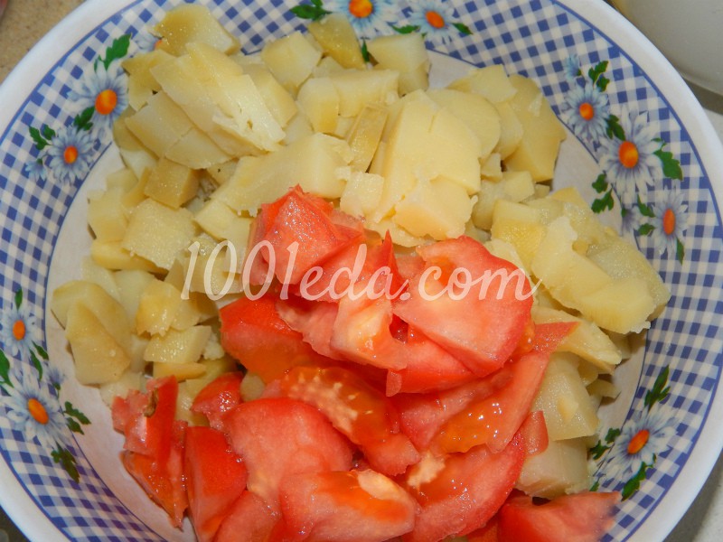 Детский овощной салат Алый парус: рецепт с пошаговым фото - Шаг №4