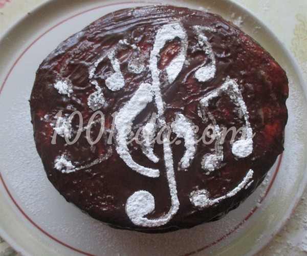 Детский торт на сковороде А-ля Минутка: рецепт с пошаговым фото - Шаг №17