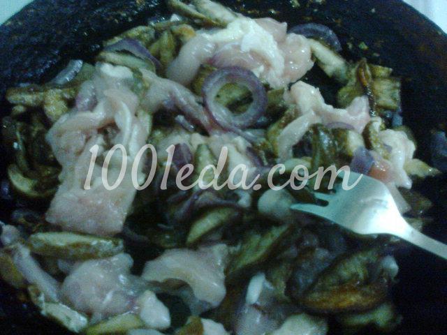 Диетическое куриное филе с белыми грибами в сметане: рецепт с пошаговым фото - Шаг №7