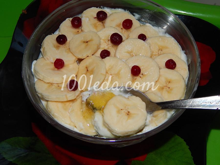 Домашняя творожная масса с бананами и медом: рецепт с пошаговым фото - Шаг №5
