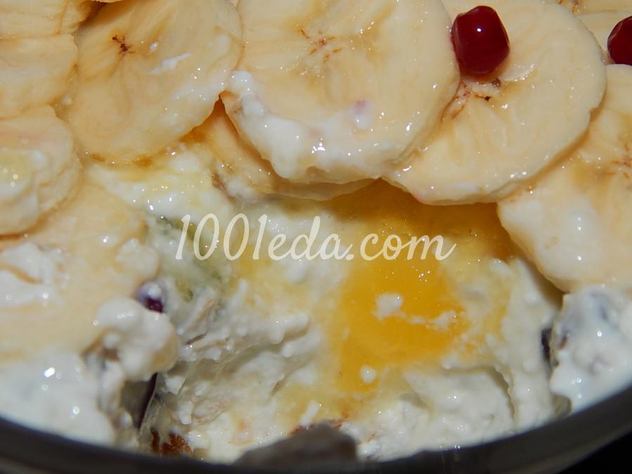 Домашняя творожная масса с бананами и медом: рецепт с пошаговым фото - Шаг №6
