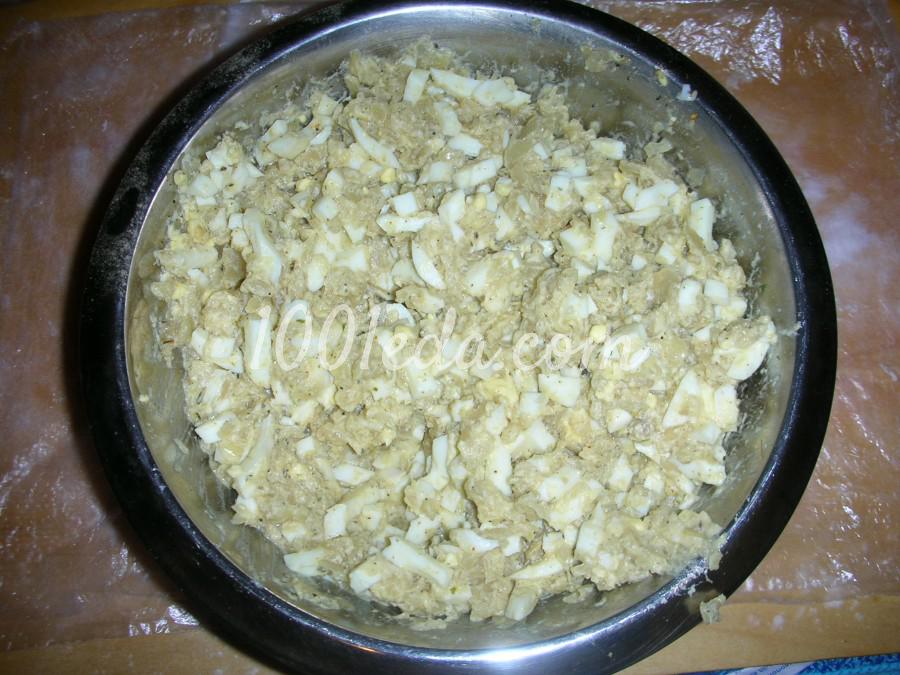 Духовые куриные зразы с яйцом: рецепт с пошаговым фото - Шаг №4