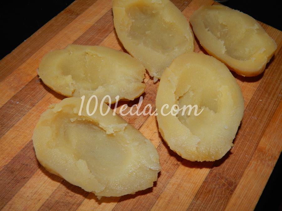 Фаршированные лодочки из картофеля: рецепт с пошаговым фото - Шаг №2