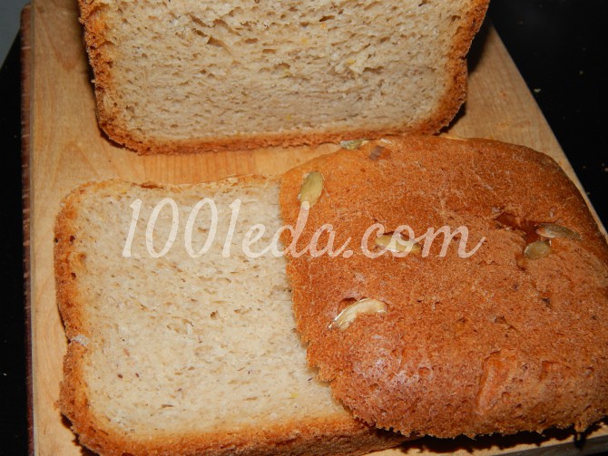 Фисташковый хлеб с тыквенными семечками в хлебопечке: рецепт с пошаговым фото - Шаг №3