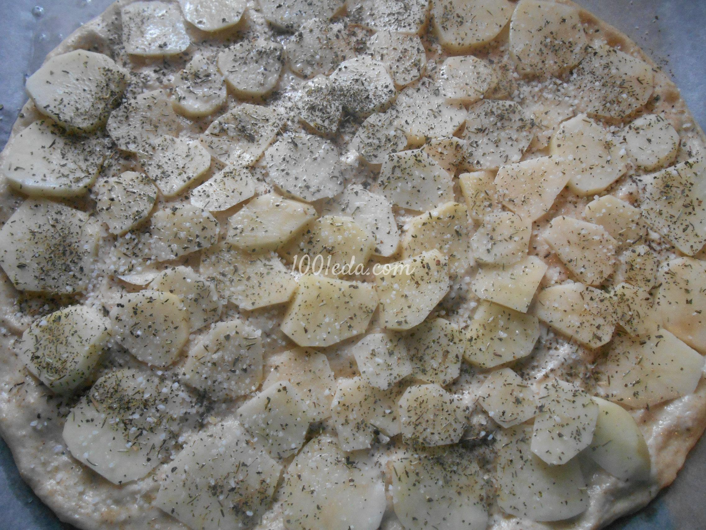 Фокачча с картофелем и травами: рецепт с пошаговым фото - Шаг №14