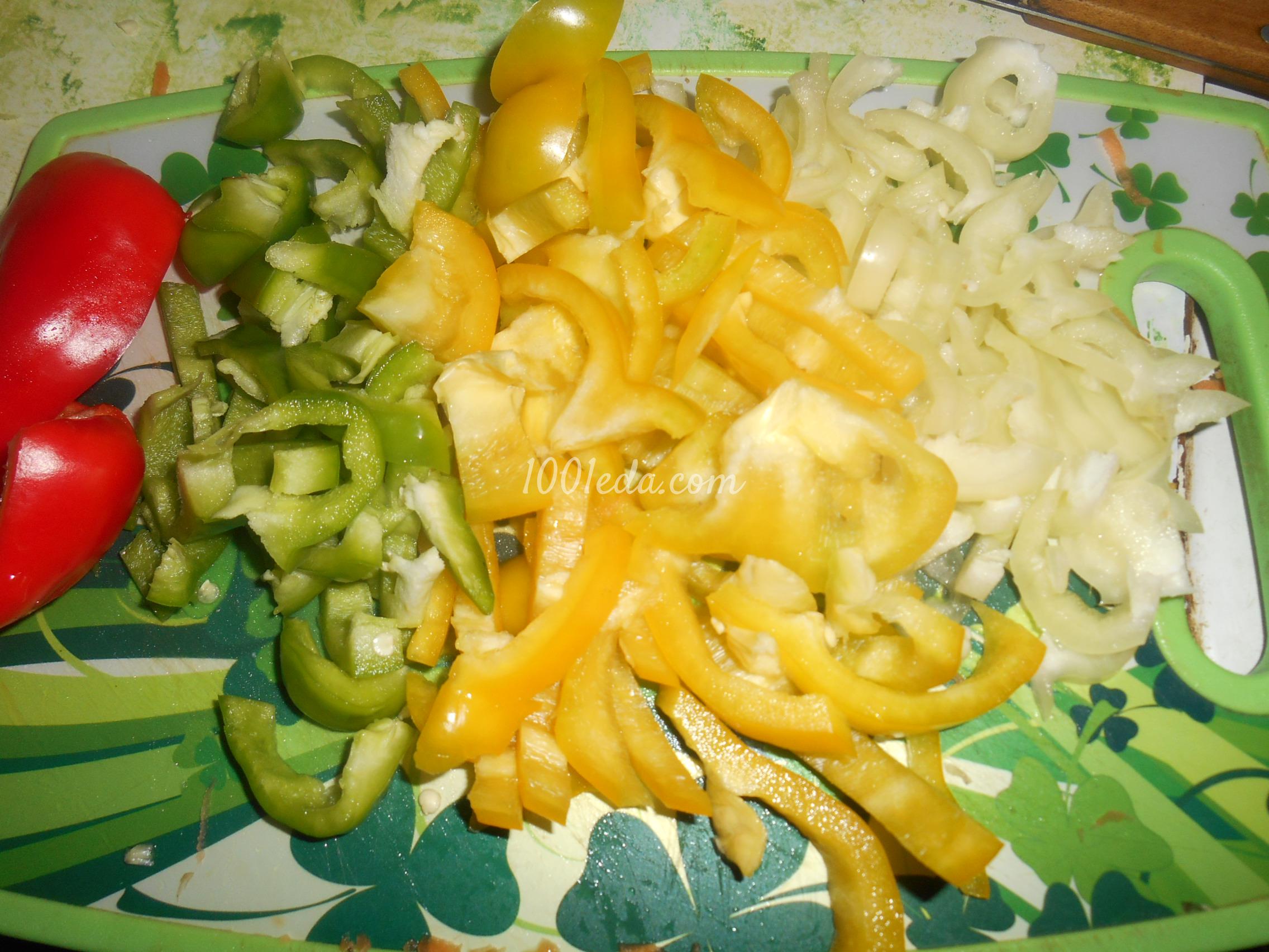 Гарнир из болгарского перца с кукурузой: рецепт с пошаговым фото - Шаг №3