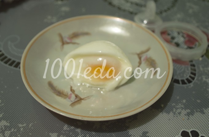 Готовим яйцо пашот в формочке: рецепт с пошаговым фото - Шаг №7
