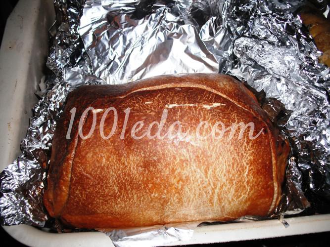 Говядина по-русски, запеченная в тесте, с печеным картофелем с сыром: рецепт с пошаговым фото - Шаг №15