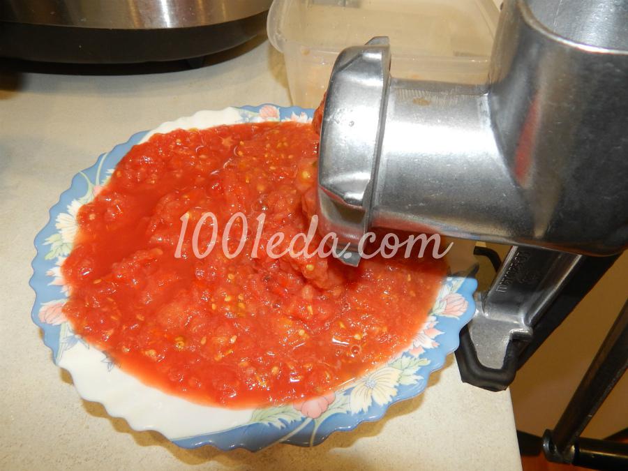 Грибная икра с помидорами: рецепт с пошаговым фото - Шаг №7