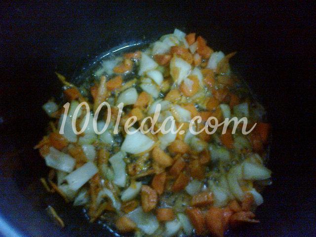 Грибной суп-пюре с тыквой в мультиварке: рецепт с пошаговым фото - Шаг №4