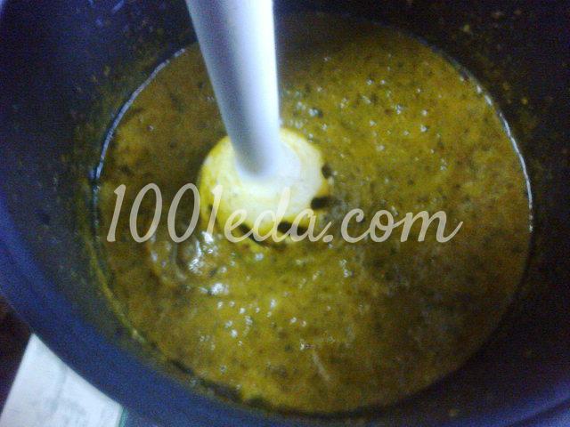Грибной суп-пюре с тыквой в мультиварке: рецепт с пошаговым фото - Шаг №9